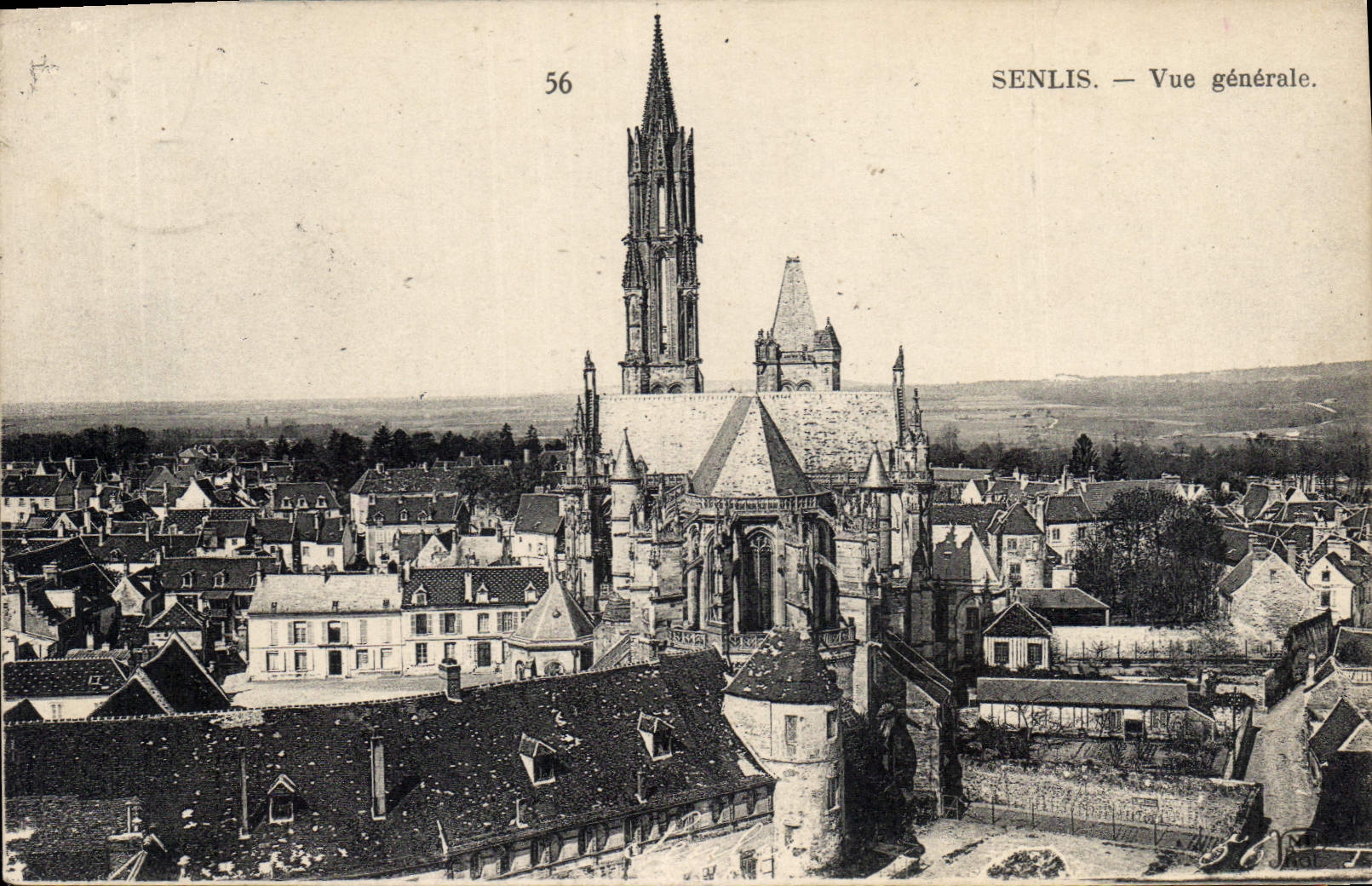 CPA Senlis vue generale 