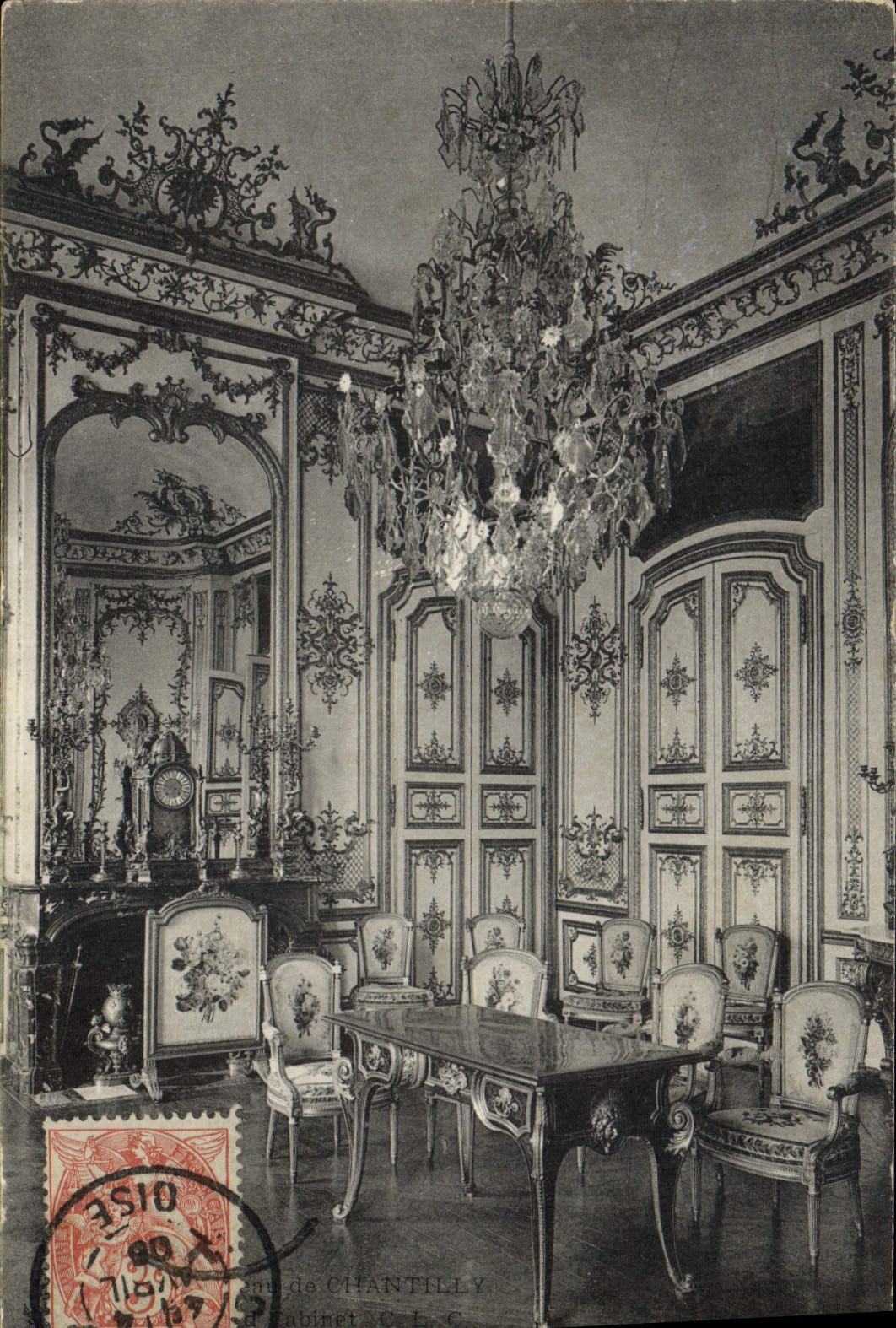 CPA Chateau de Chantilly 