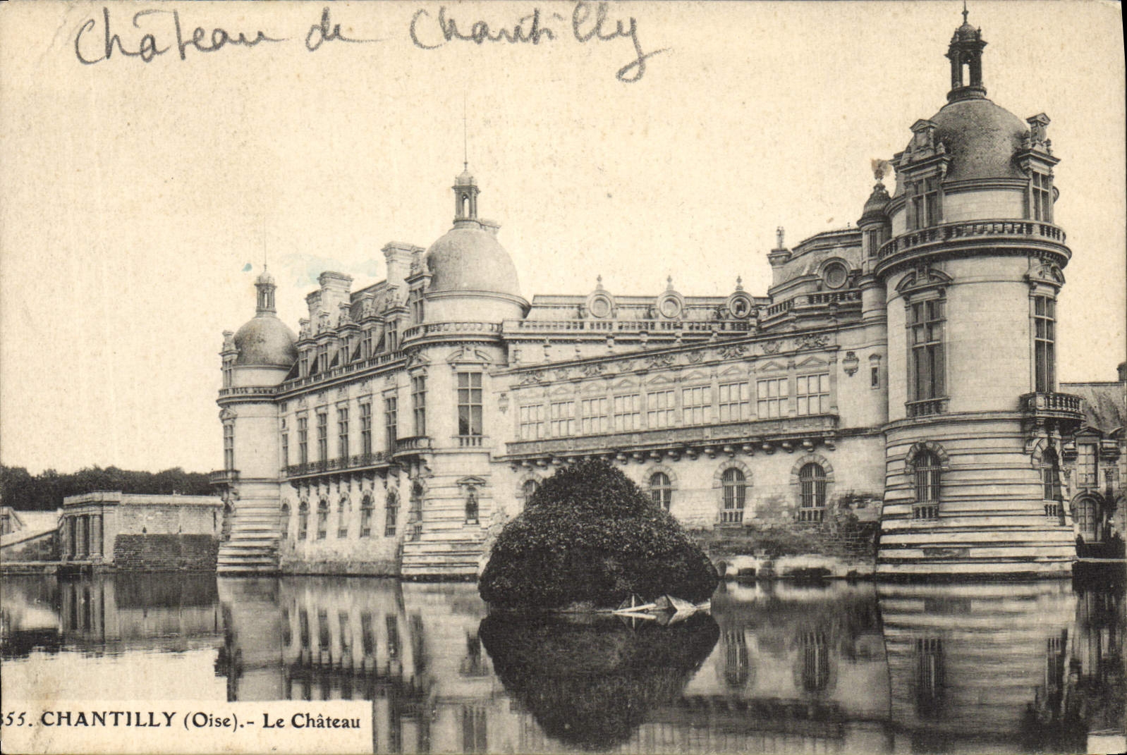 CPA Chantilly Oise le Chateau 