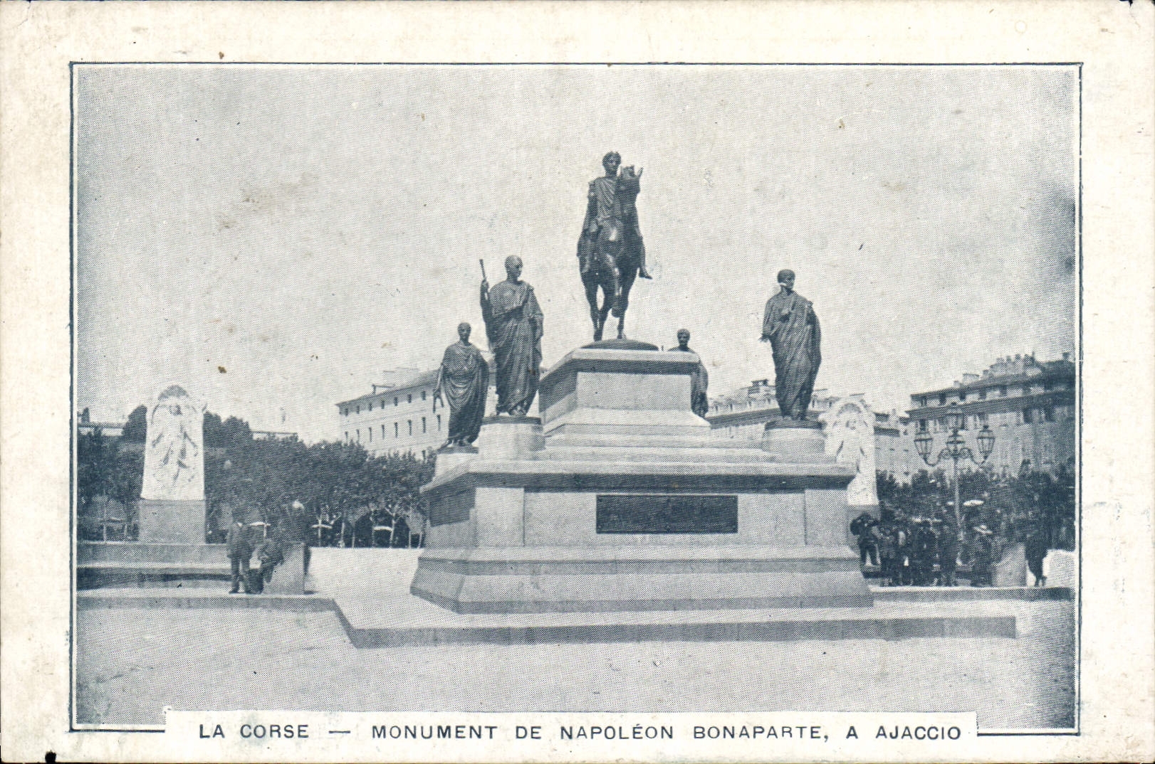 CPA La Corese Monument de Napoleon Bonaparte a Ajaccio