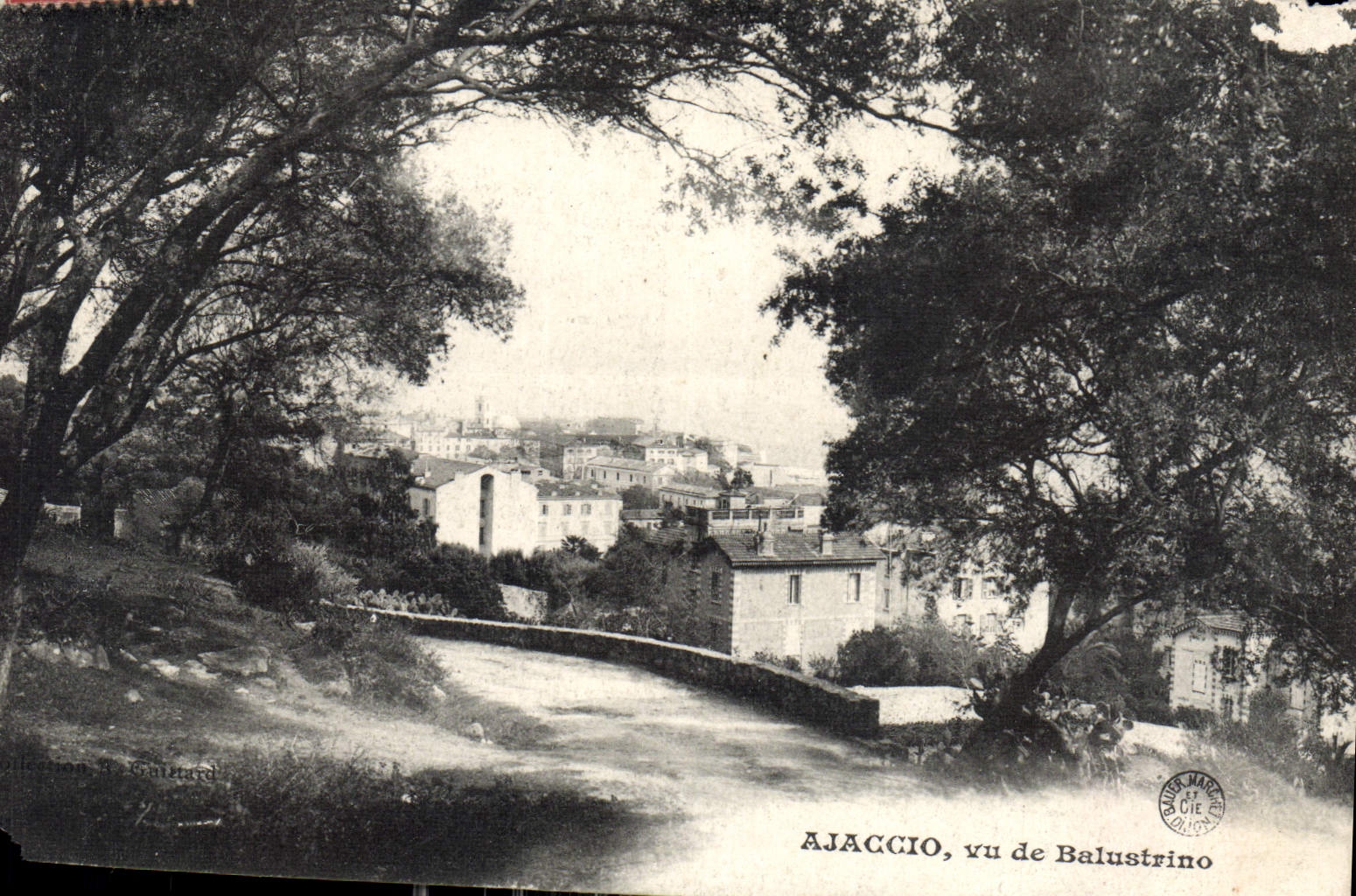 CPA Ajaccio vu de Balustrino