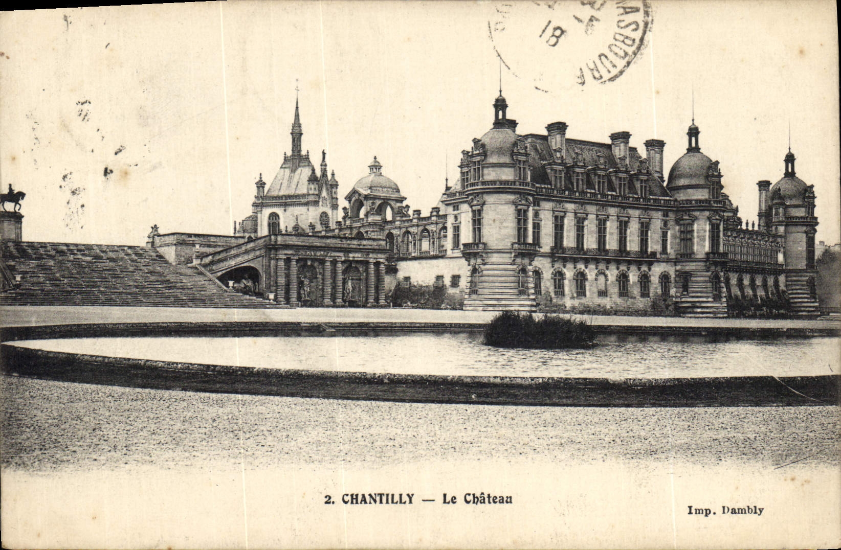 CPA Chantilly le Chateau 