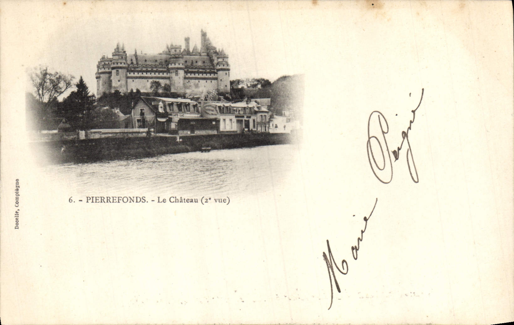 CPA Pierrefonds le Chateau 