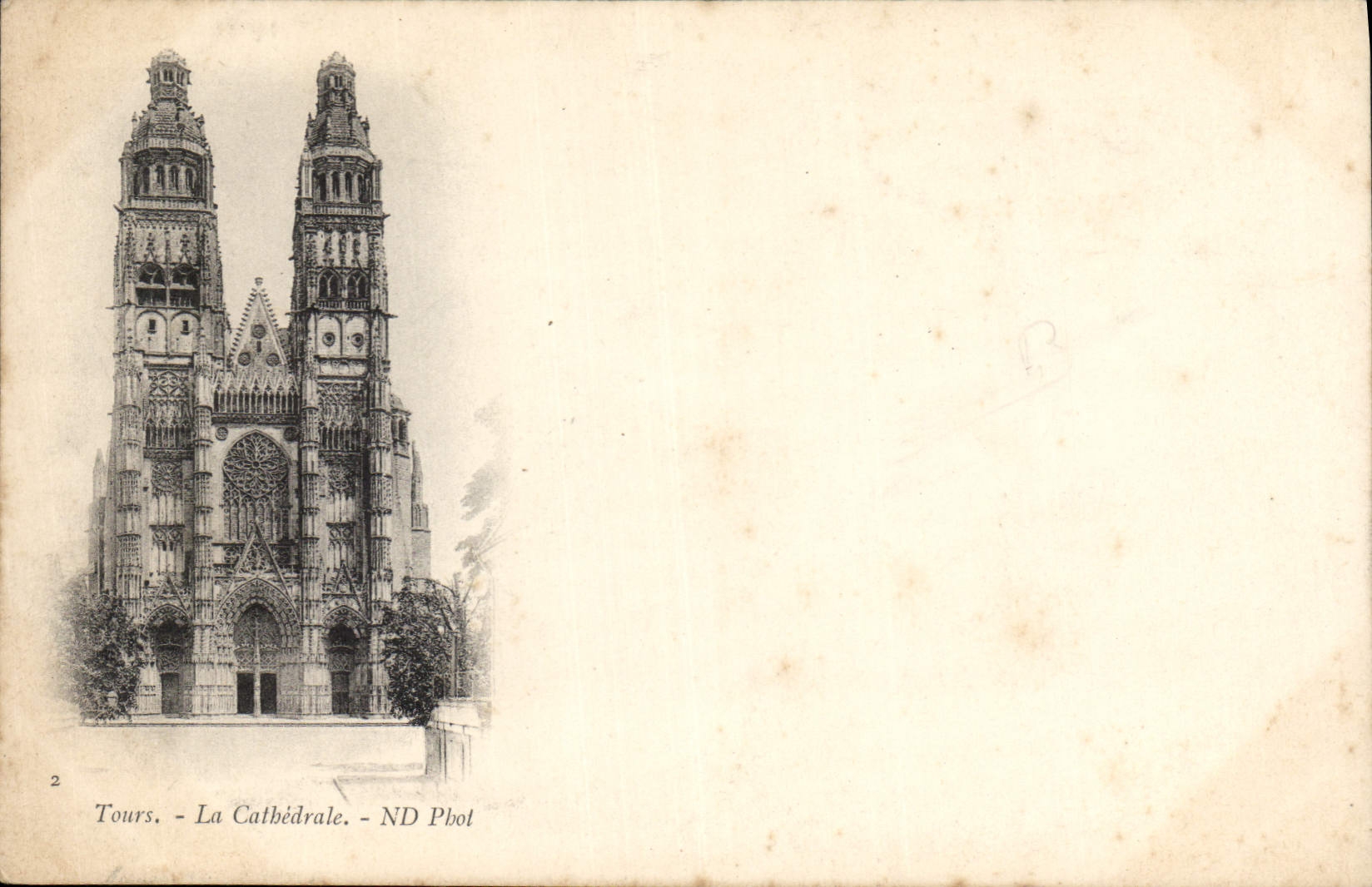 CPA Tours la Cathedrale 