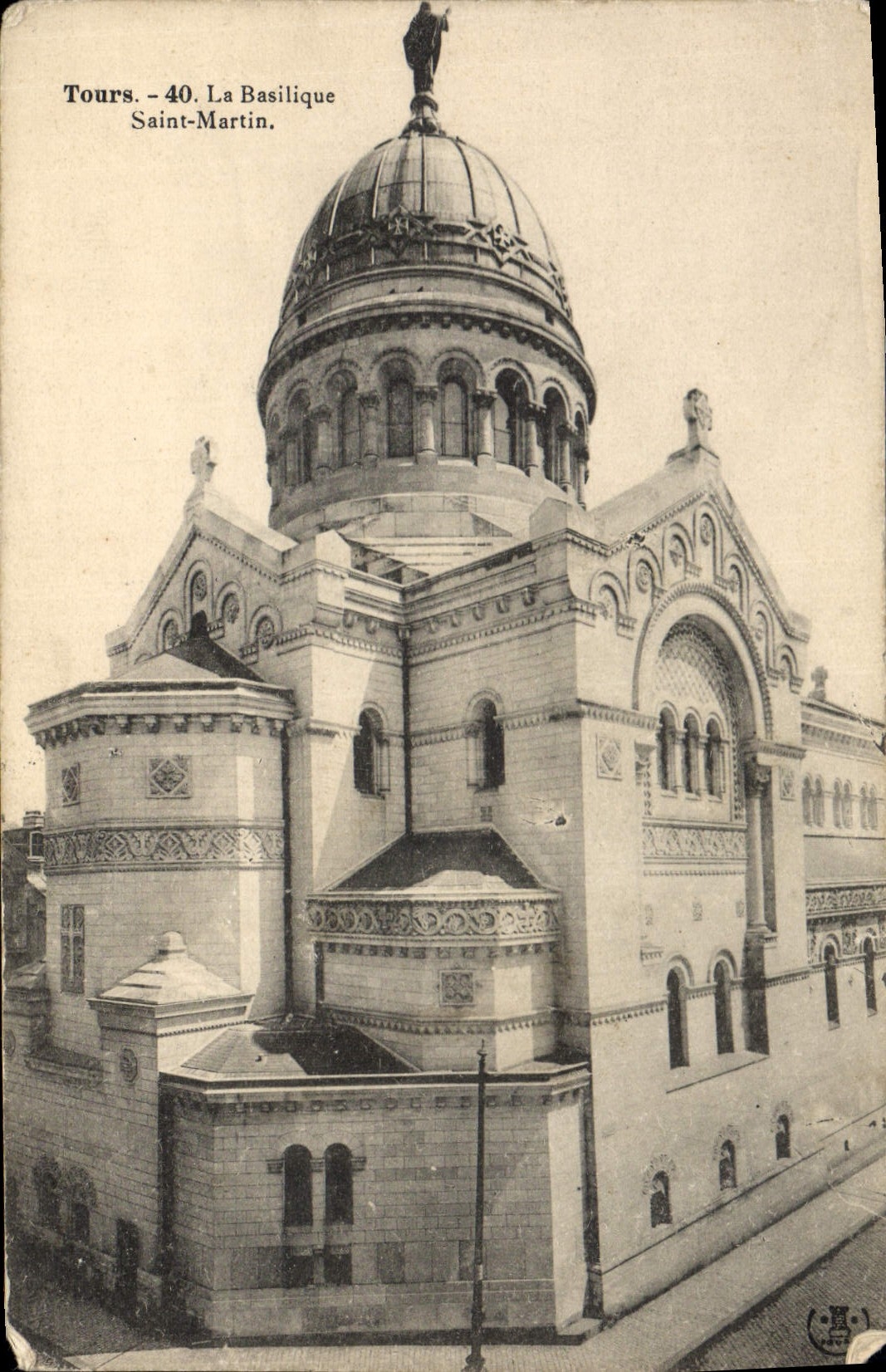 CPA Tours la Basilique Saint Martin 