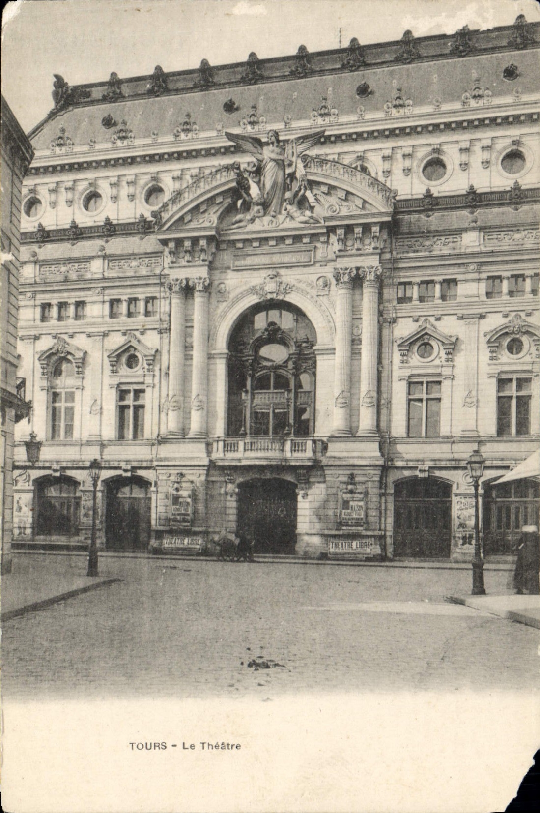 CPA Tours le Theatre 