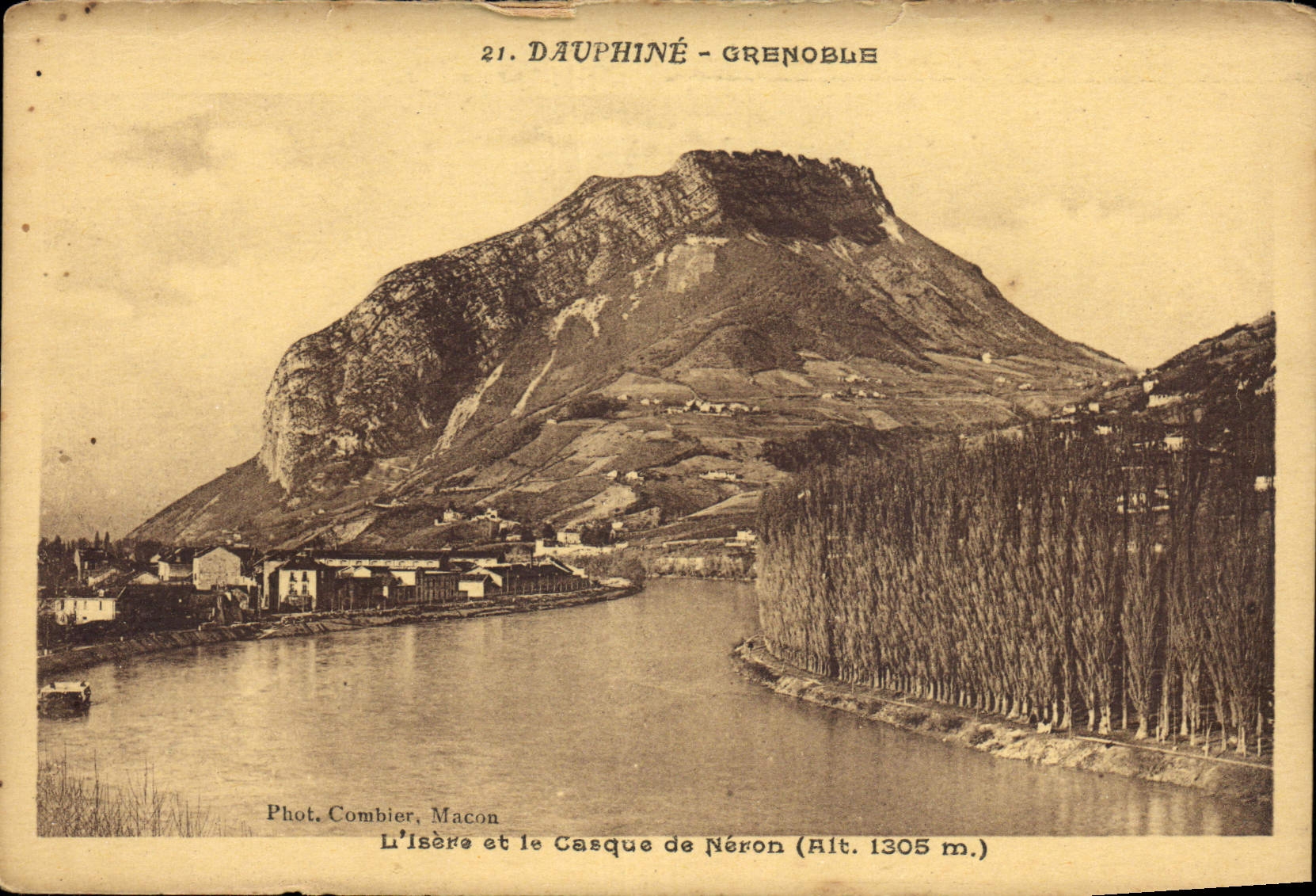 CPA Dauphine Grenoble l'Isere et le casque de Neron 