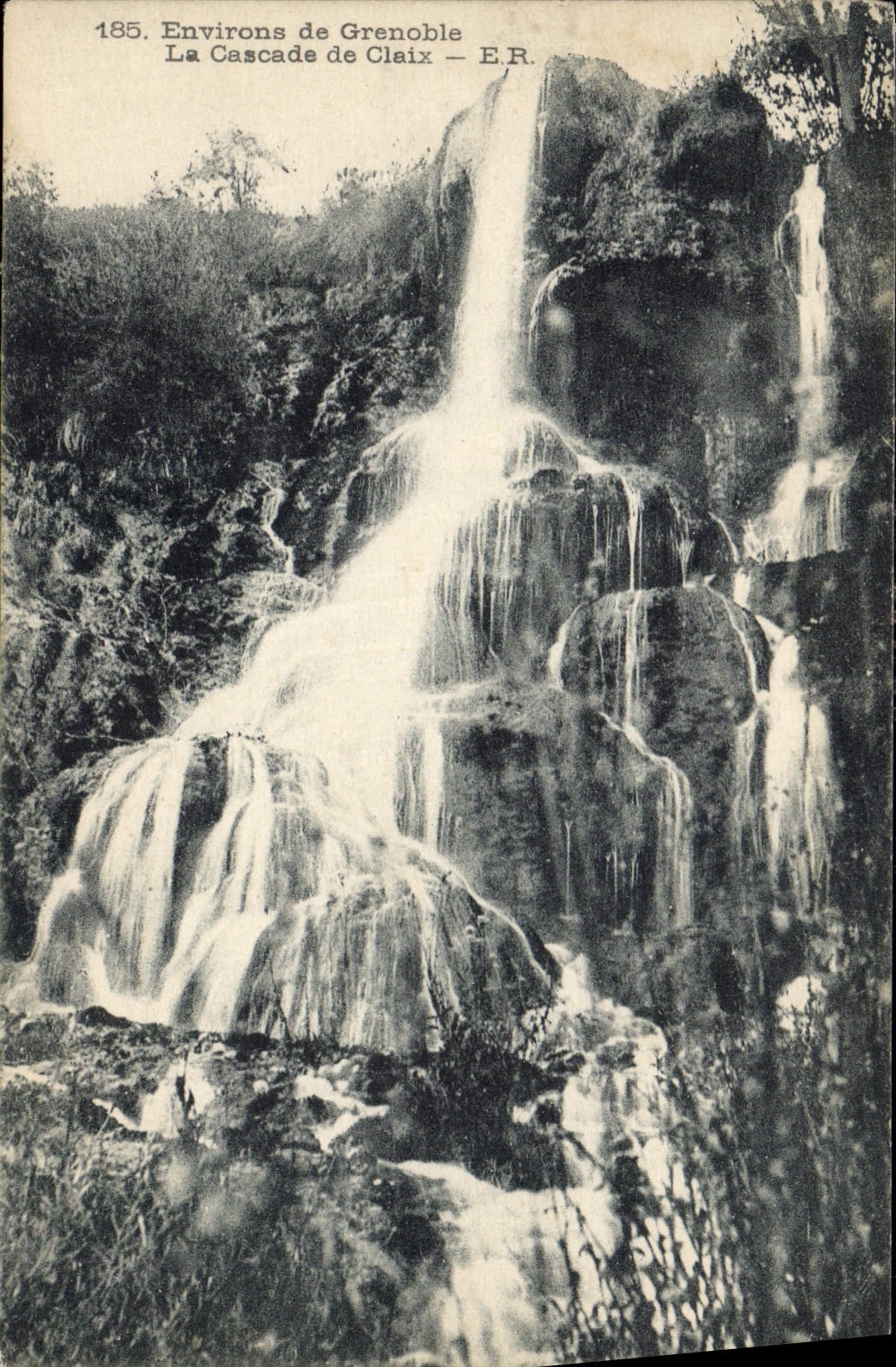 CPA Environs de Grenoble la Cascade de Claix