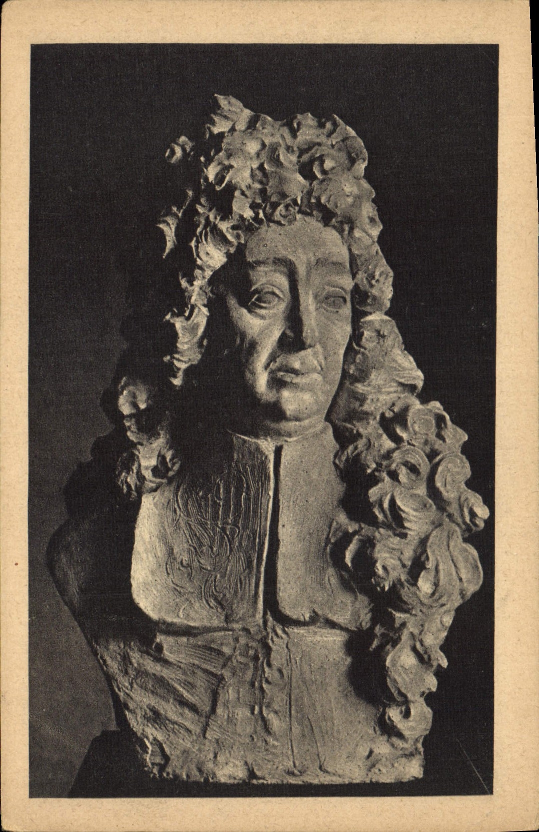 CPA Lubeck Museum for Kunst u Kulturgeschichte Buste des Ratsherrn 