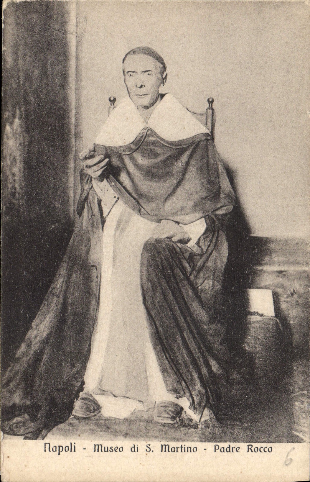 CPA Museo di S Martino Padre Rocco Napoli