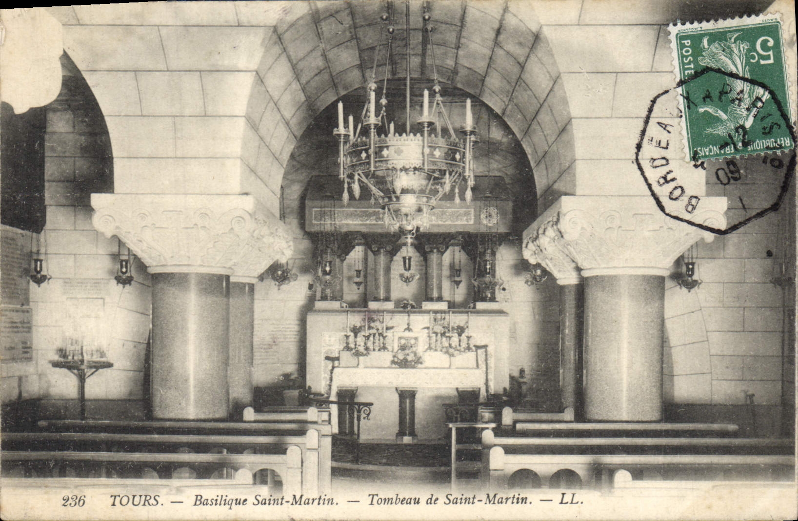 CPA Tours Vasilique Saint Martin Tombeau de Saint Martin 