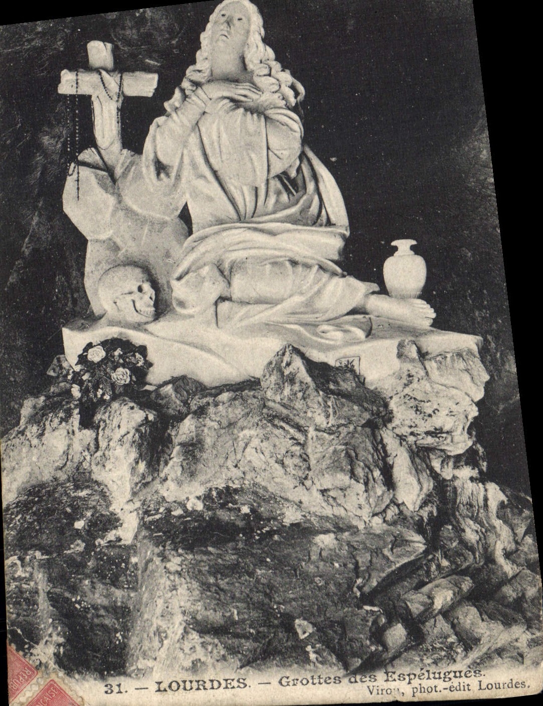 CPA Lourdes Grottes des Espelugues 