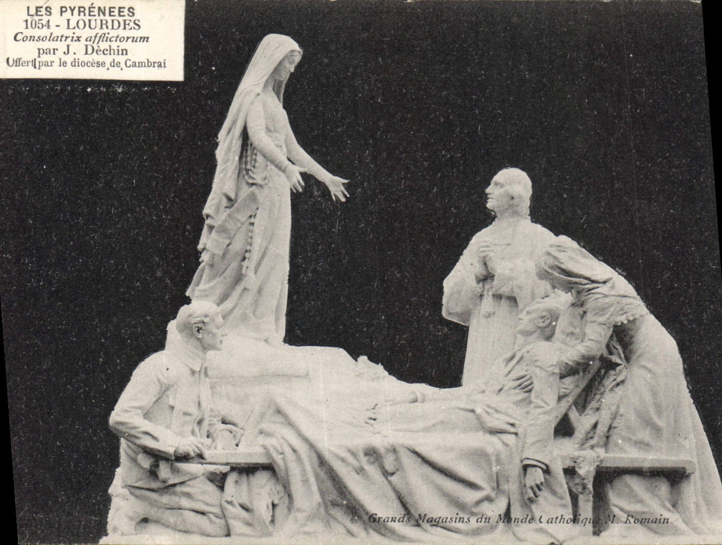 CPA Grands Magasins du Monde Catholique M Romain 