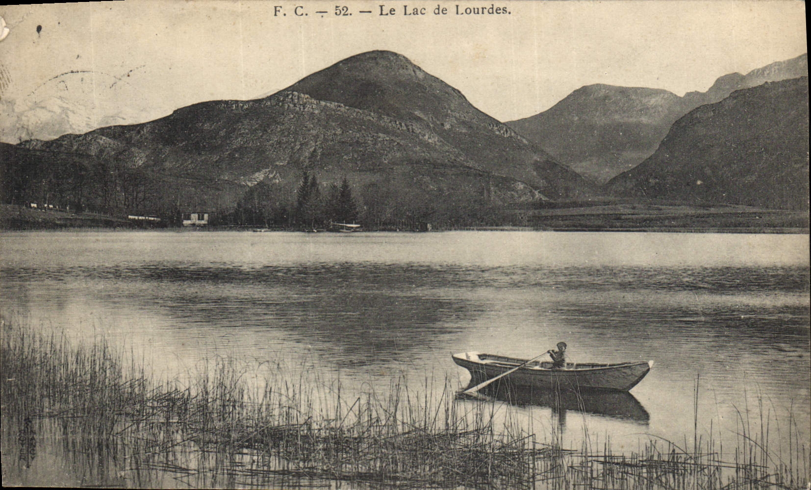 CPA Le Lac de Lourdes 