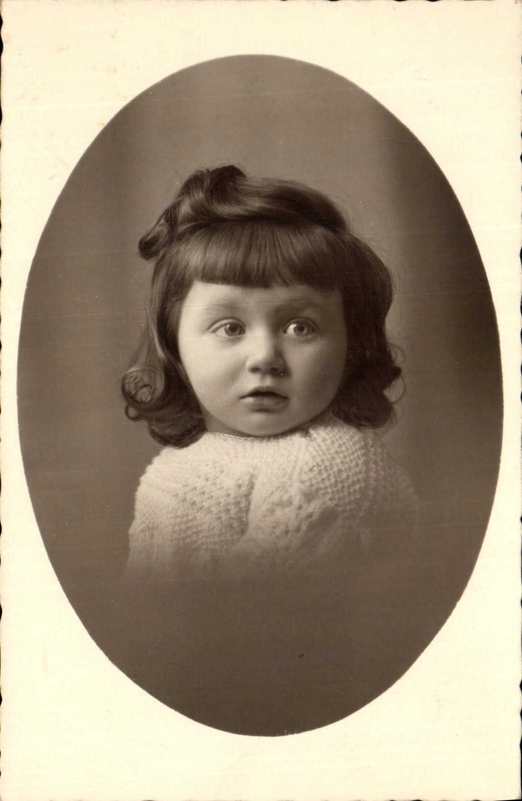 CARTE PHOTO Enfant Bebe