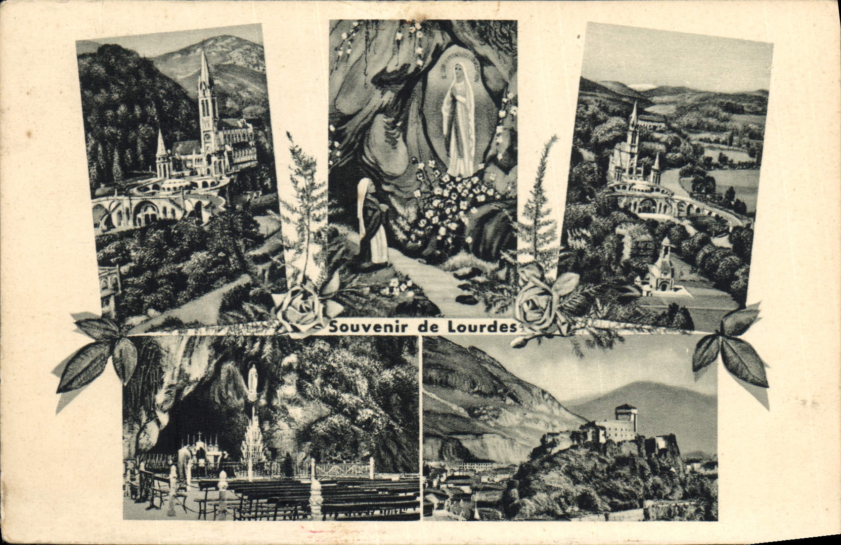 CPA Lourdes Vue d'Ensemble P D 
