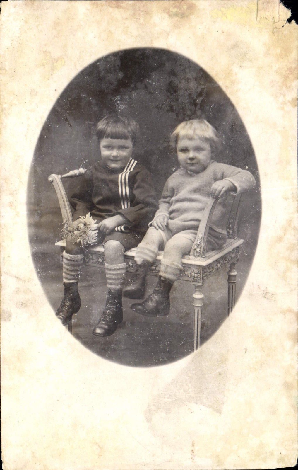 CARTE PHOTO Enfants