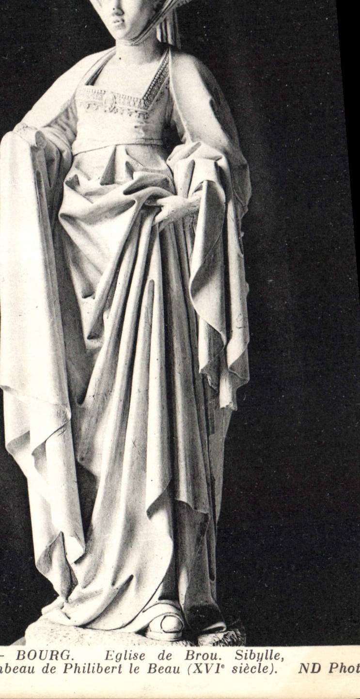 CPA Bourg Eglise de Brou Sibylle Tombeau de Philibert le Beau 