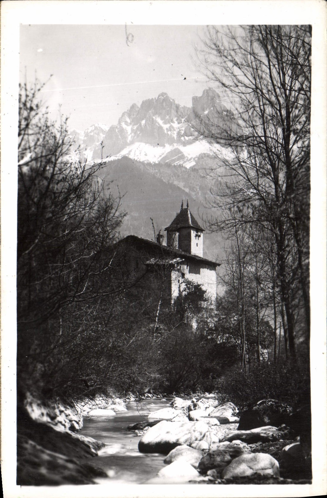 CARTE PHOTO Chateau