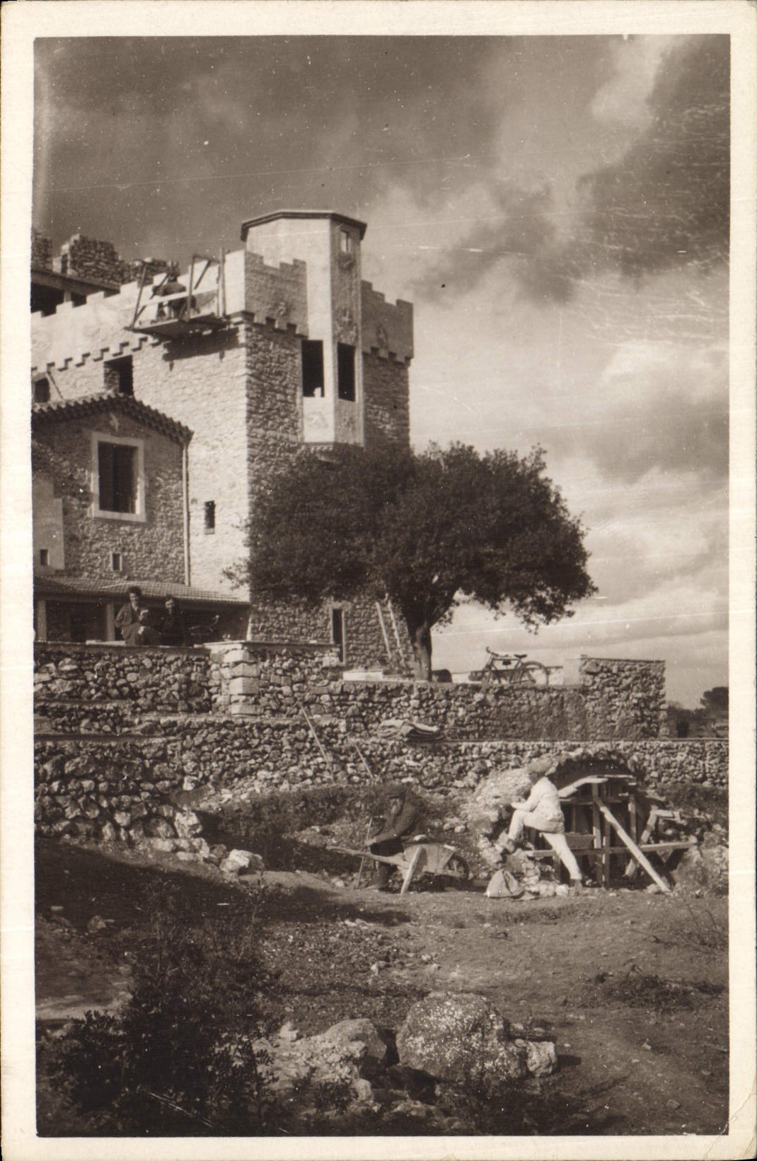 CARTE PHOTO Chateau