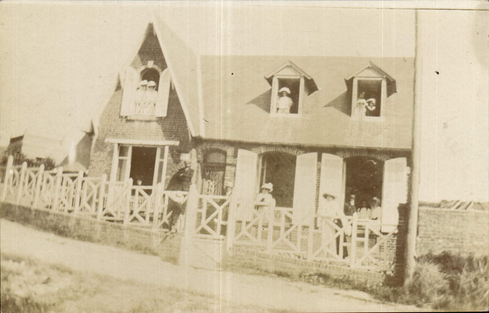 CARTE PHOTO Maison
