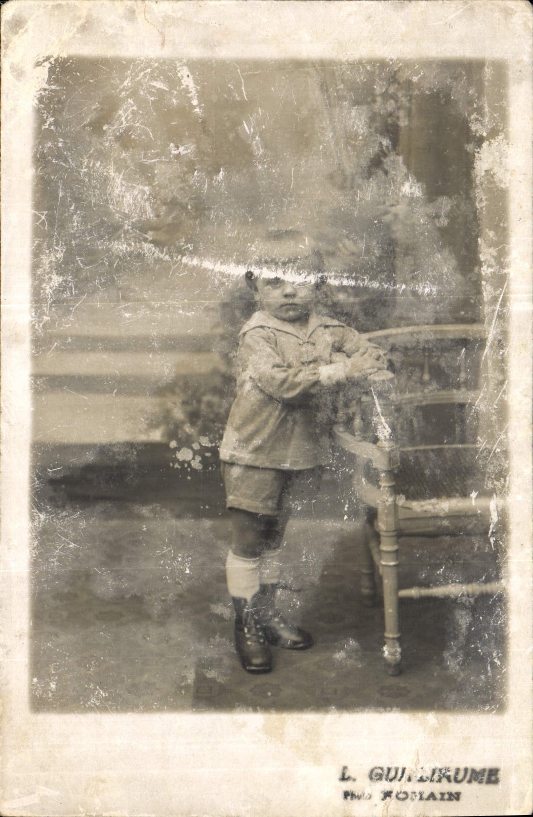 CARTE PHOTO Enfant