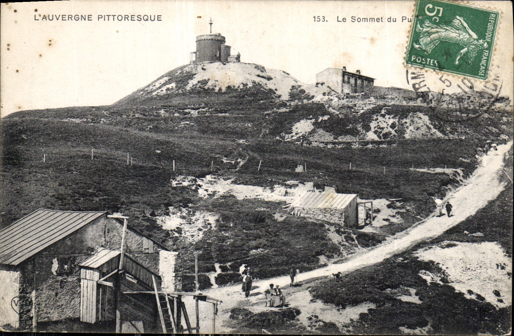 CPA l'Auvergne Pittoresque Le Sommet 