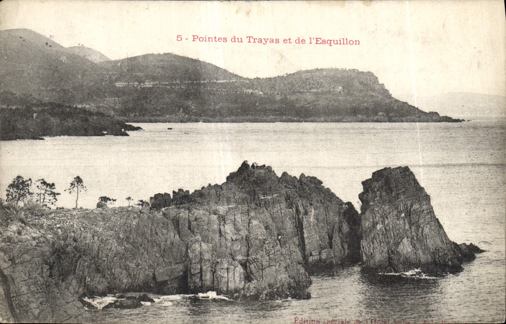 CPA Pointes du Trayas et de l'Esquillon 