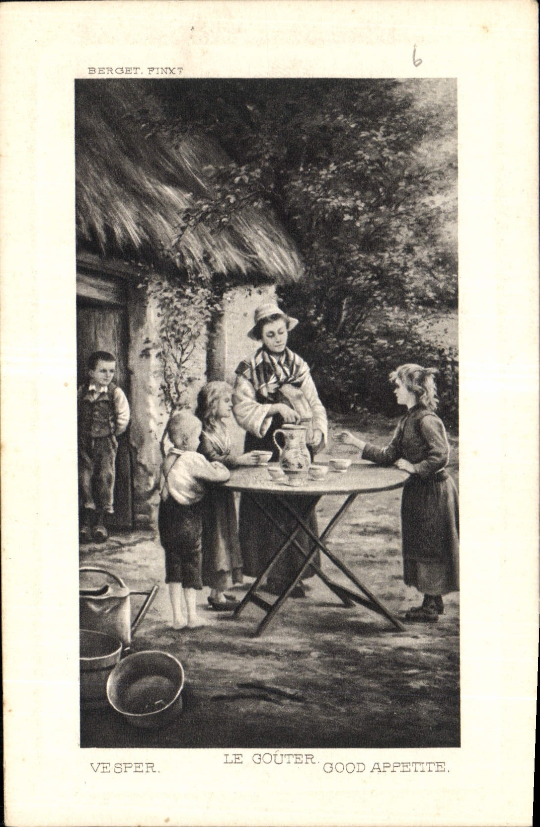 CPA Le Gouter Vesper Good Appetite 