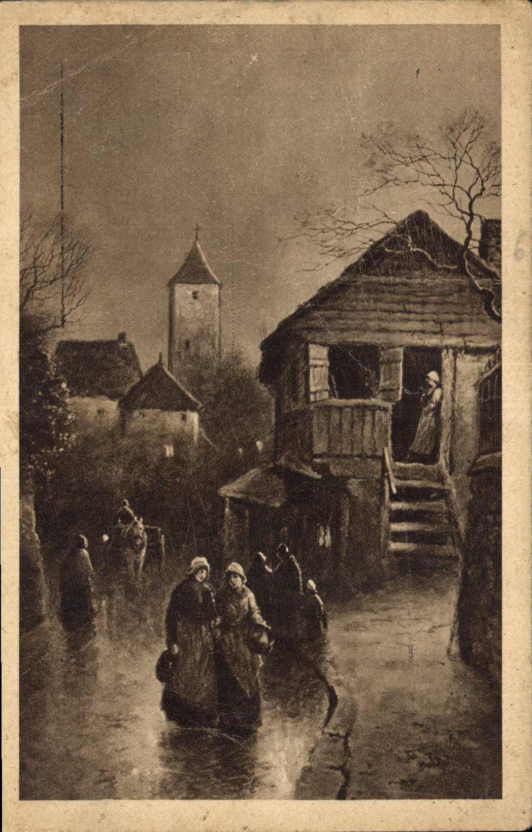 CPA Village Chocolat Cesar Anvers