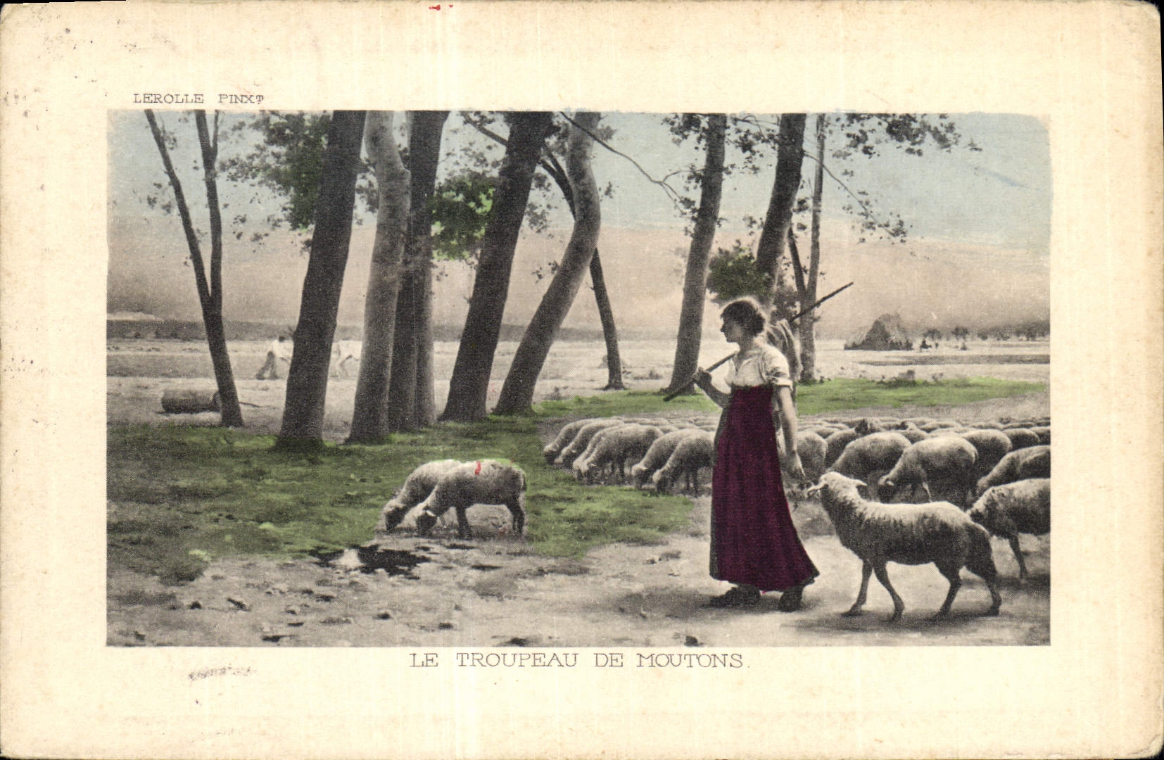 CPA Le Tropeau de Moutons 