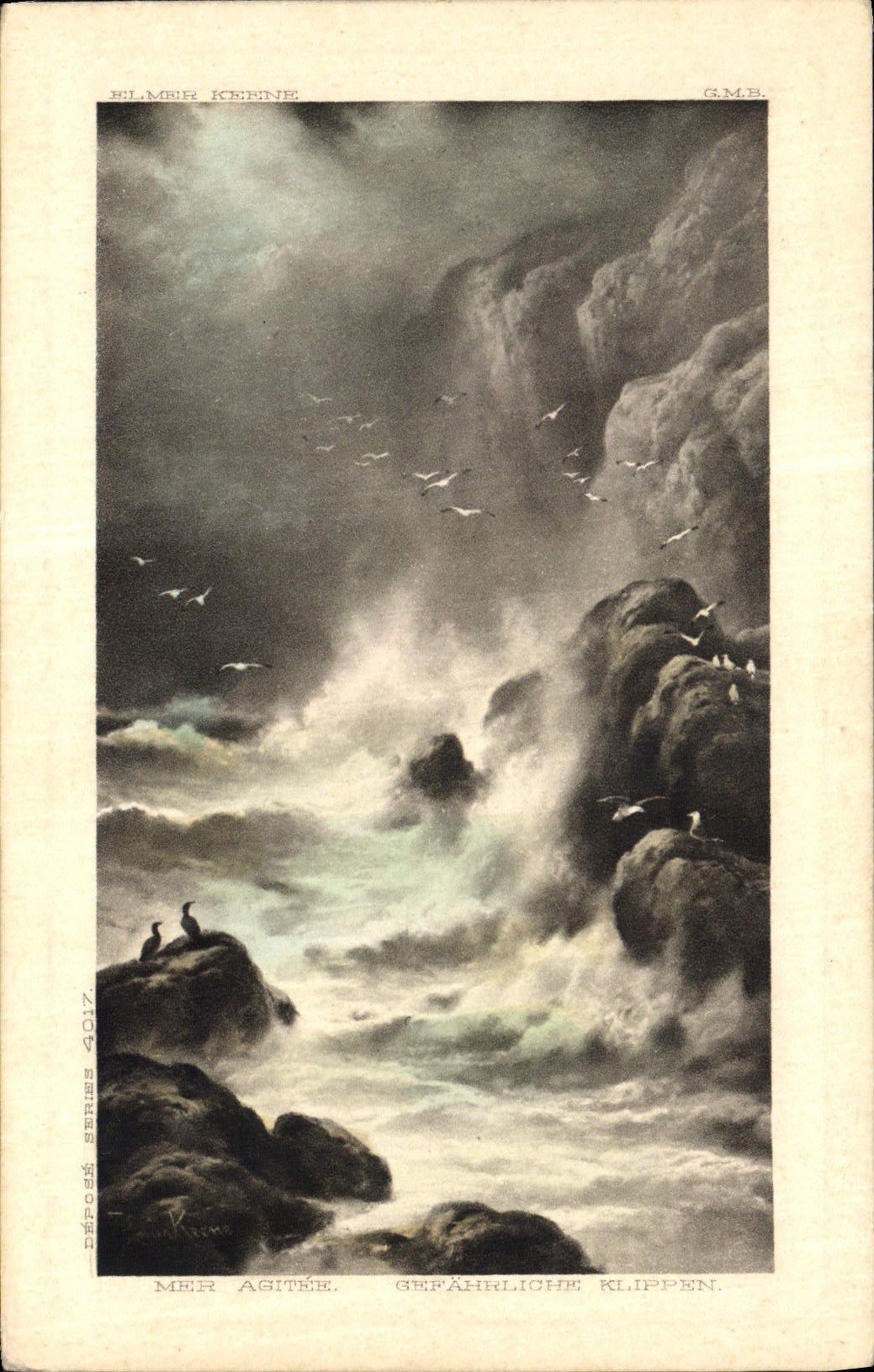 CPA Mer agitee Elmer