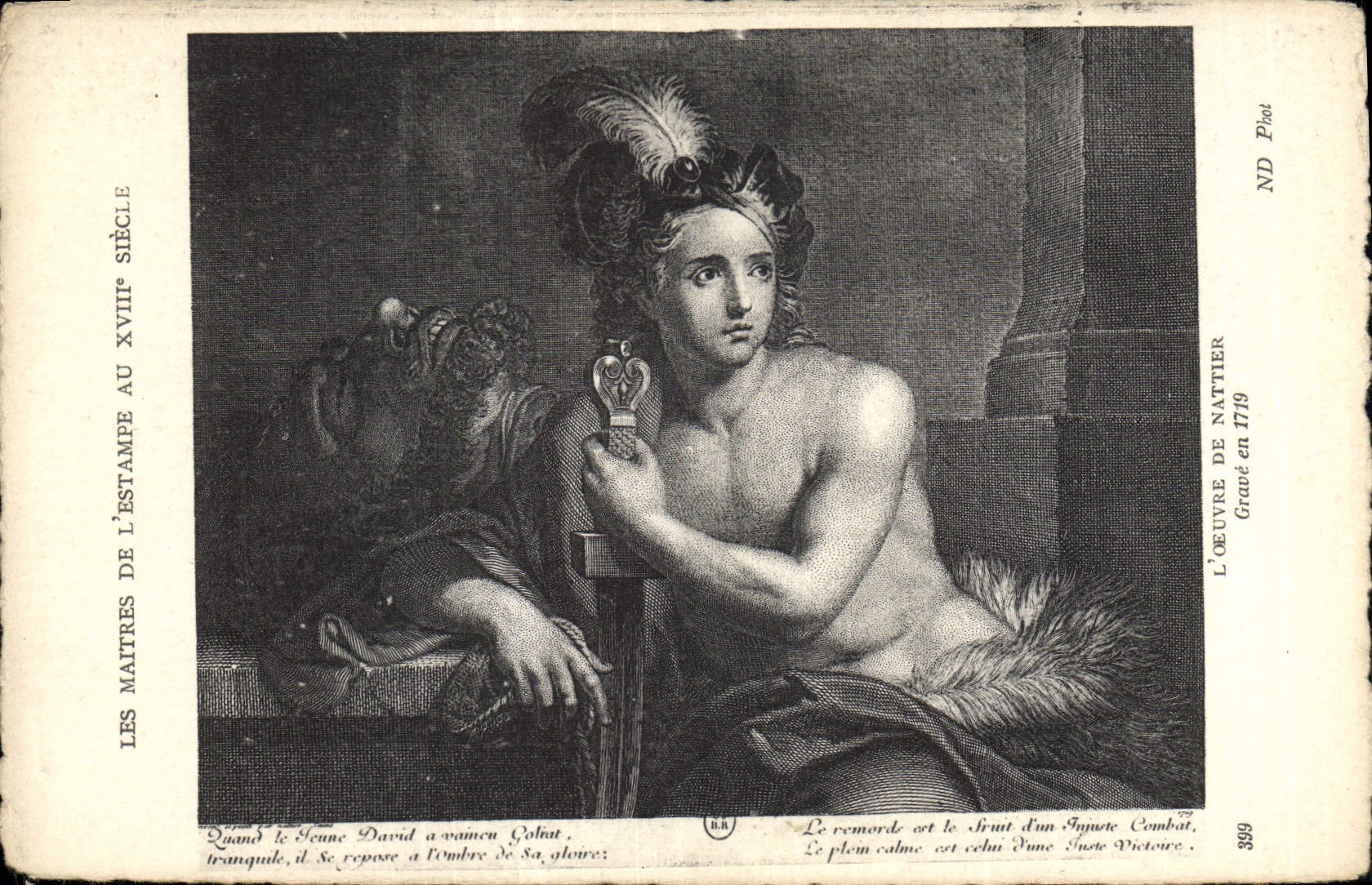 CPA Les Maitres de l'Estampe l'Ooeuvre nattier 