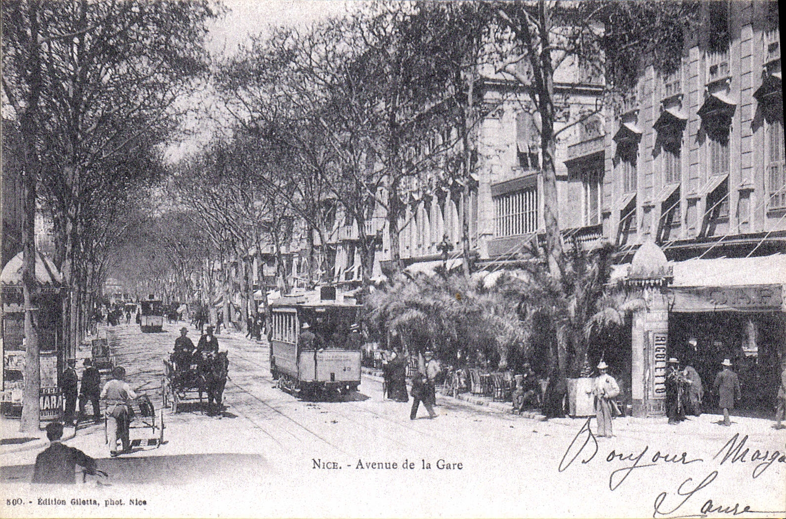 REPRO Nice Avenue de la Gare Tramway