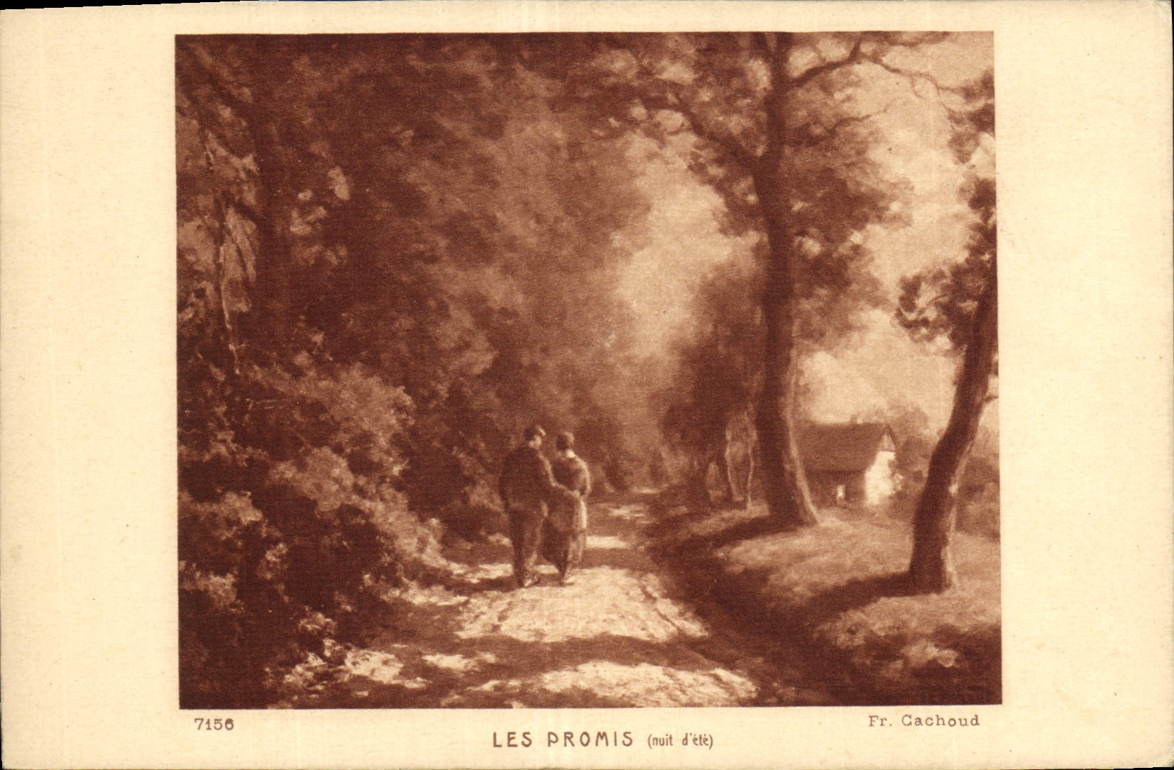 CPA Les Promis Nuit d'ete 