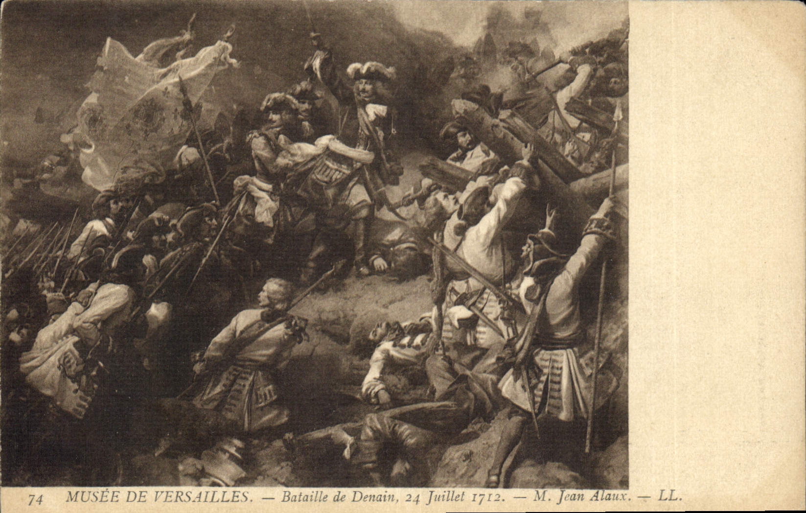 CPA Musee de Versailes Bataille de Denain Jean Alaux