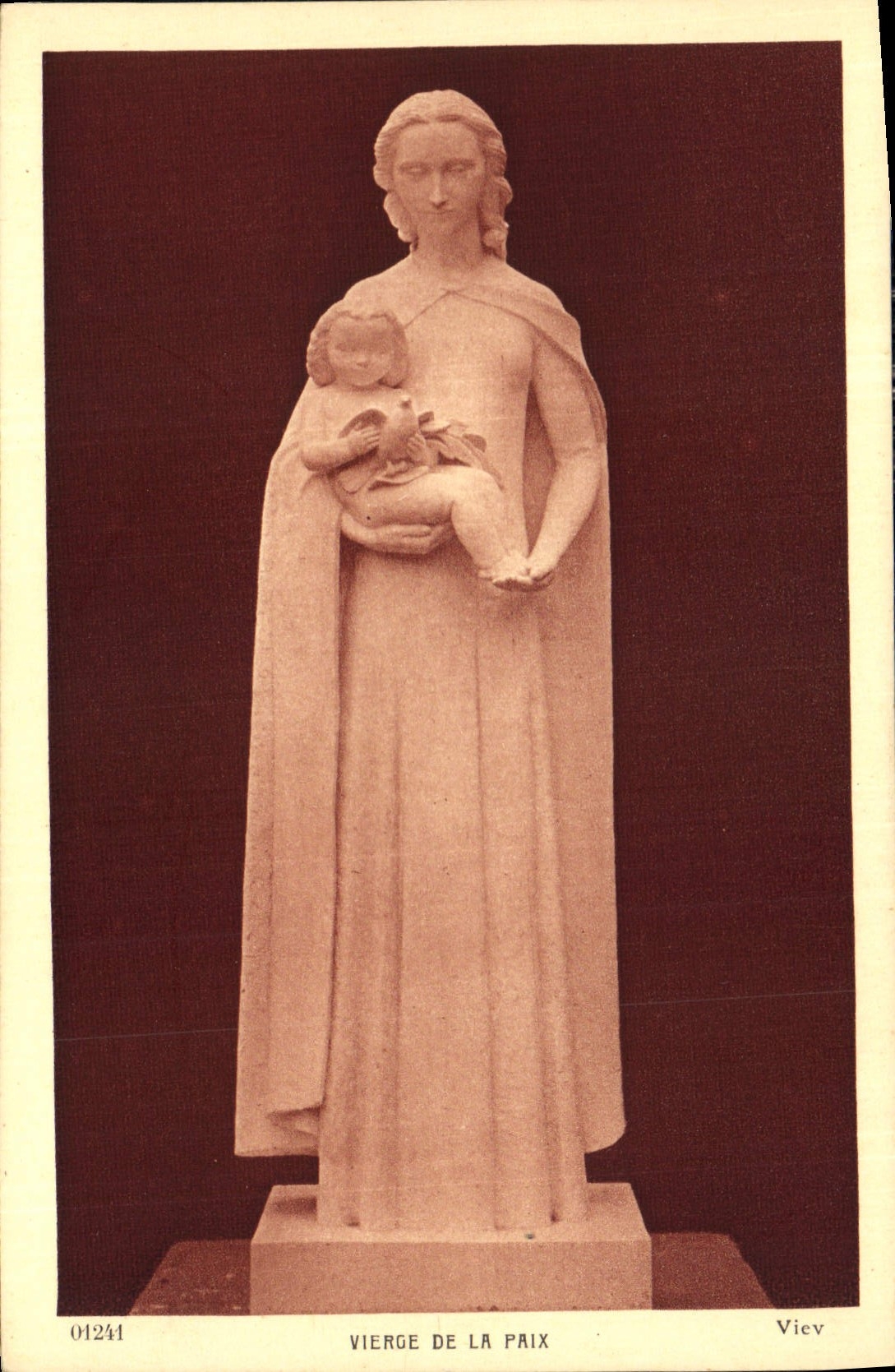 CPA Vierge de la Paix Viev 