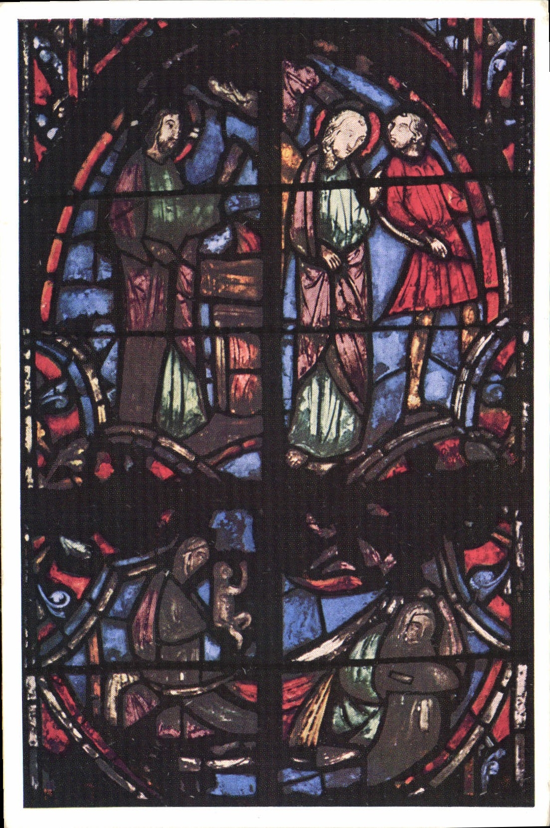 CPA Histoire de Jeremie Vision de la vierge 