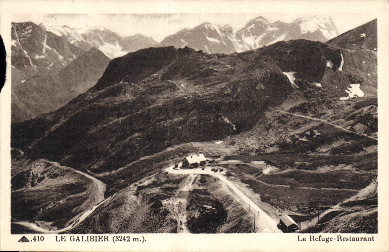 CPA Le Galibier Le Refuge Restaurant 
