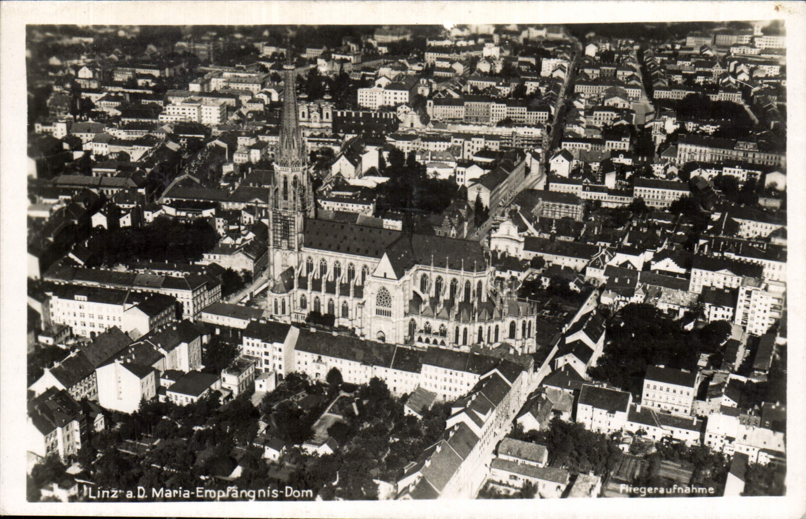 CPA Linz a d Maria Eroprangnis Dom