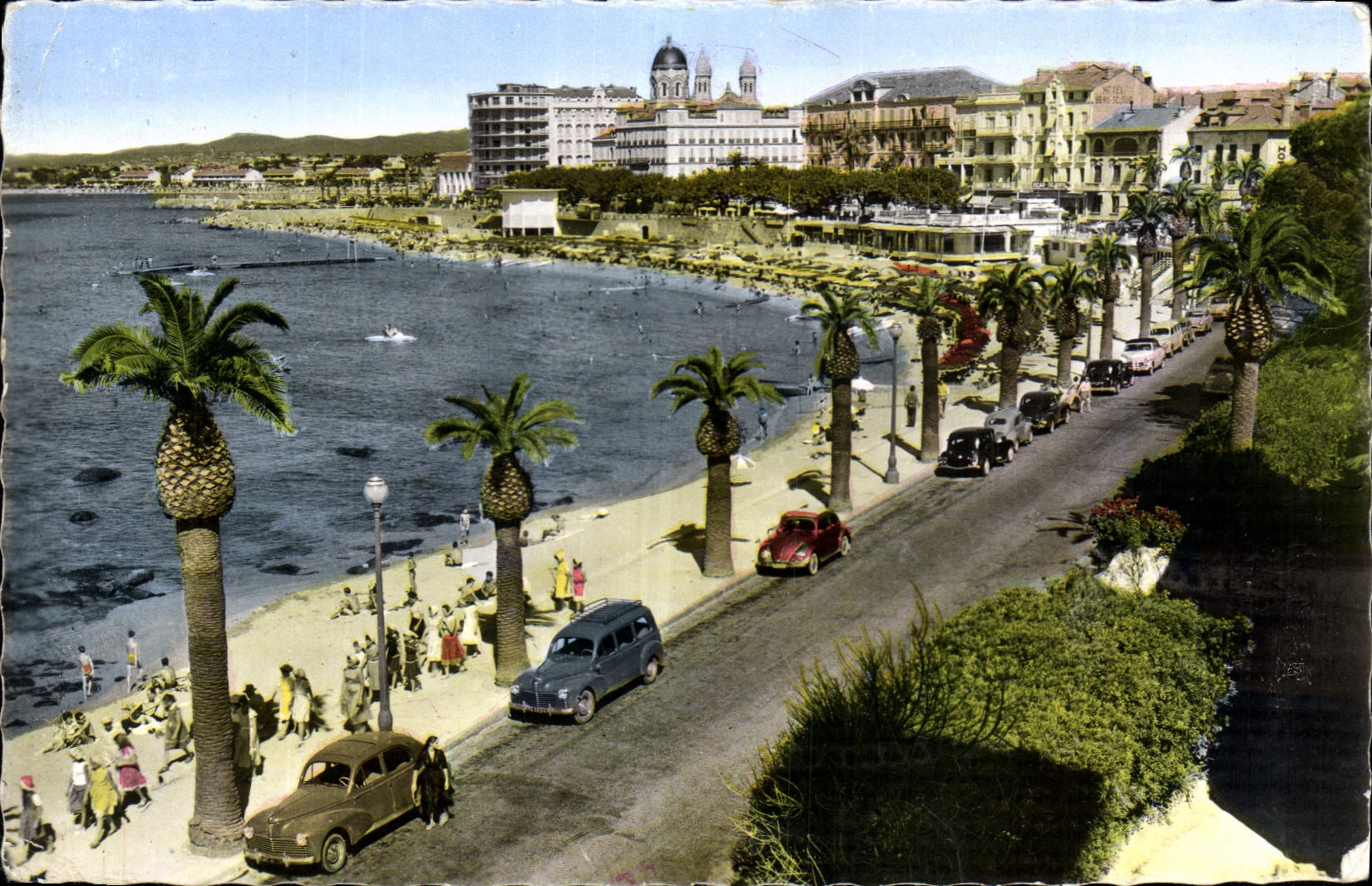 CPA Saint Raphael Var vue generale de la Promenade 