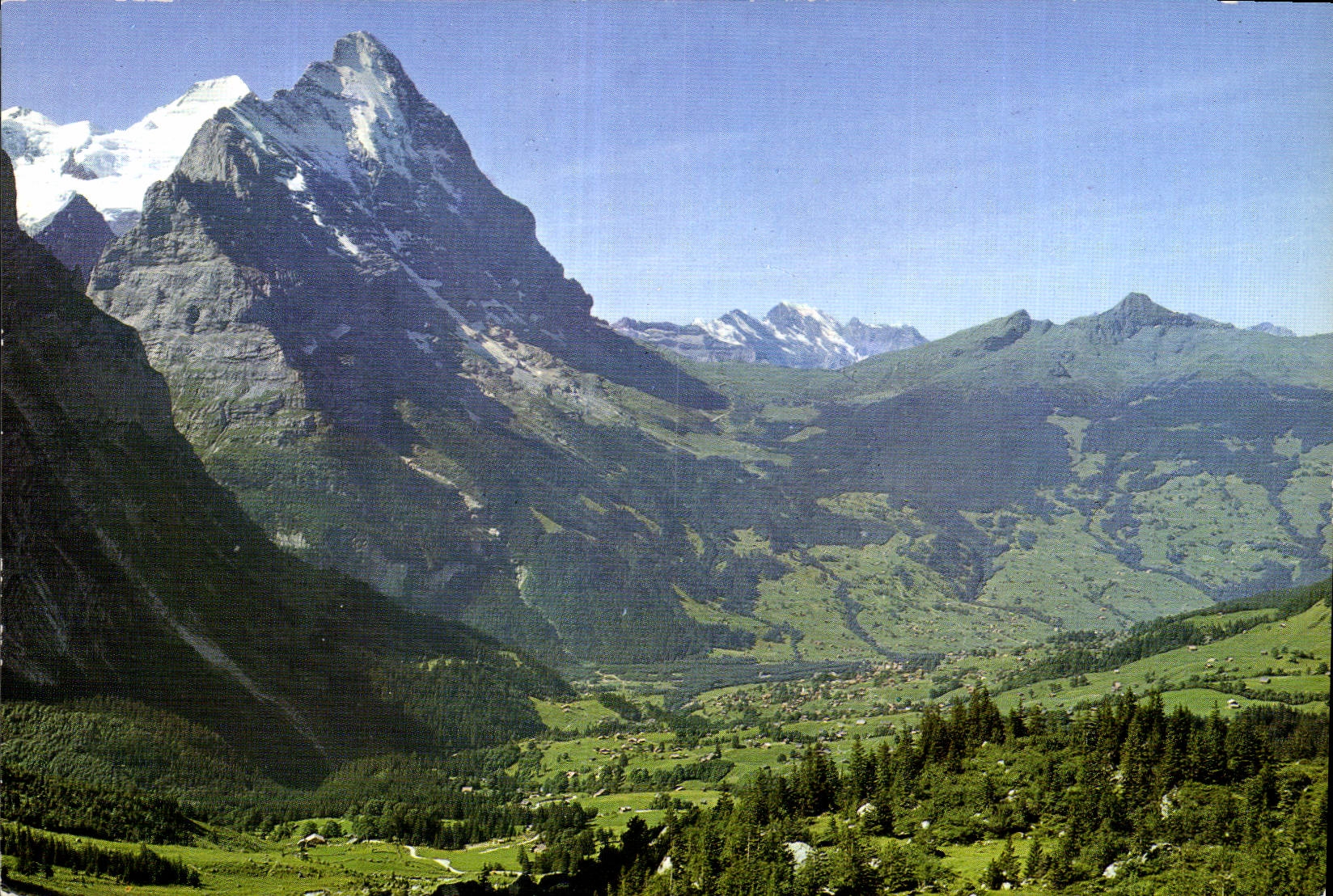 CPM Grindelwald Monch Eiger Blumlisalp Buttlassen Lauberhorn und Tschuggen