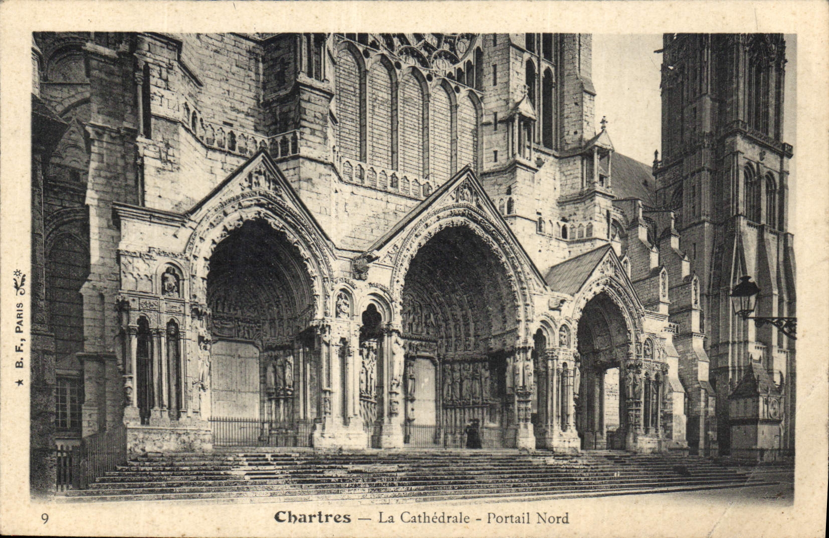 CPA Chartres La Cathedrale Portail Nord 