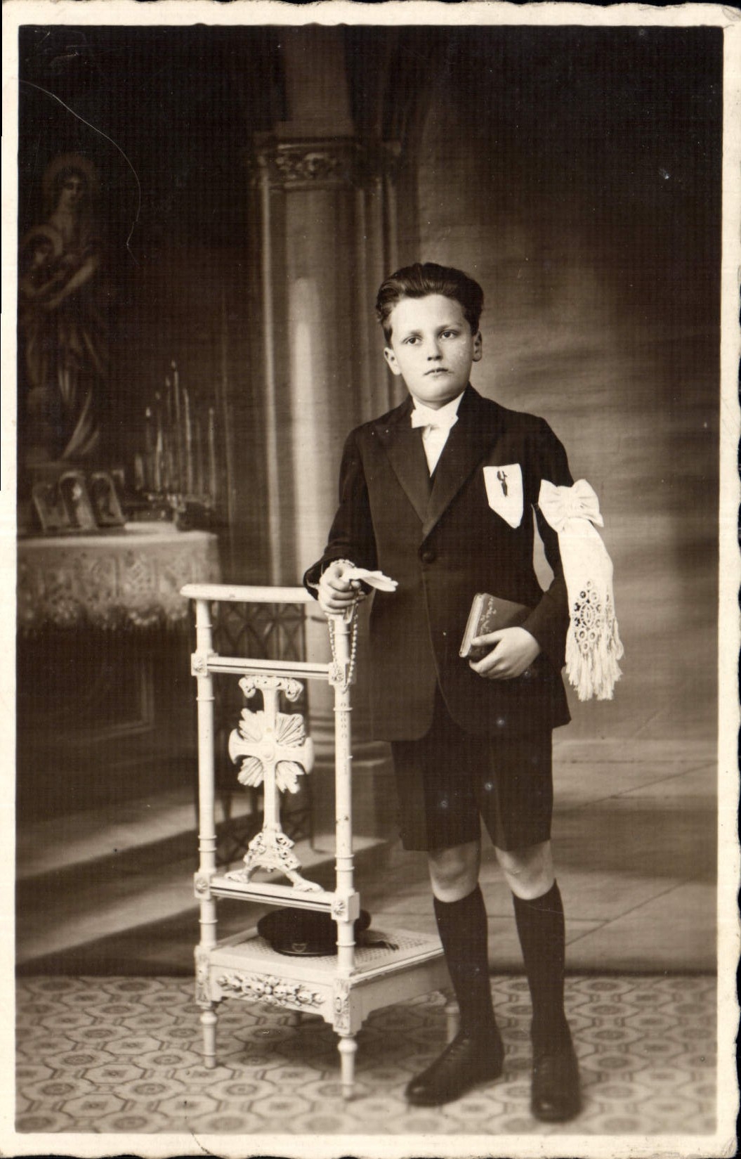 CARTE PHOTO Communiant