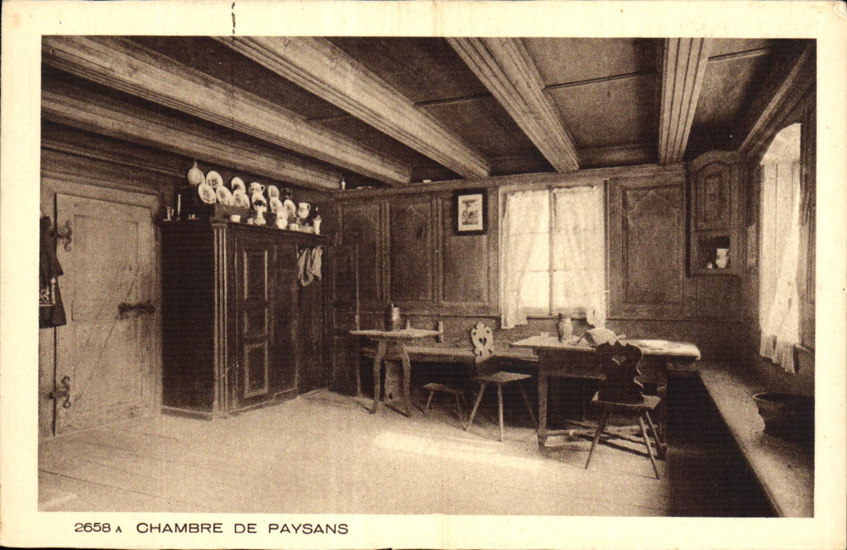 CPA Chambre de Paysans 