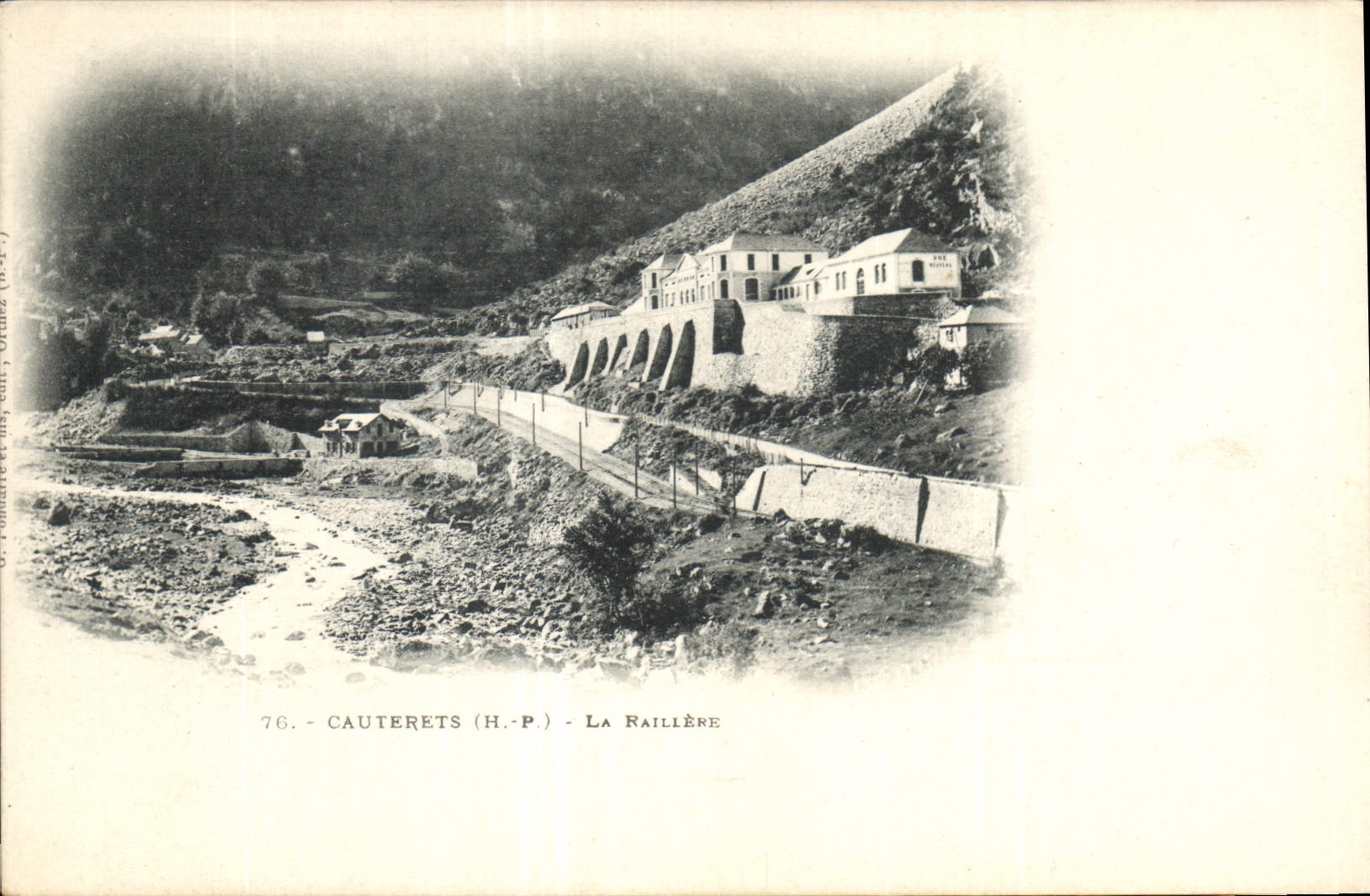 CPA Cauterets H P La Raillere 