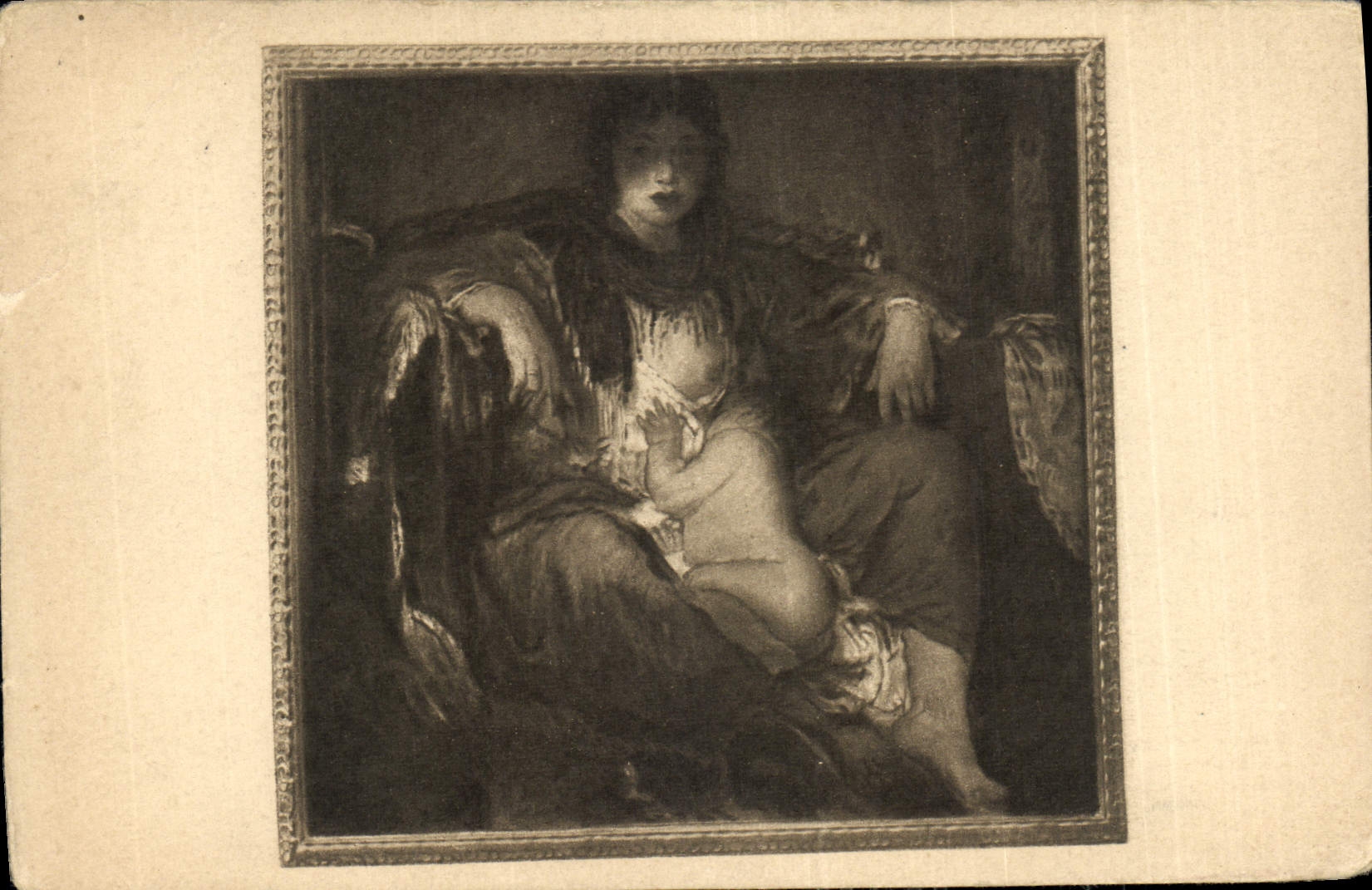 CPA Obrovsky La vierge bohemienne