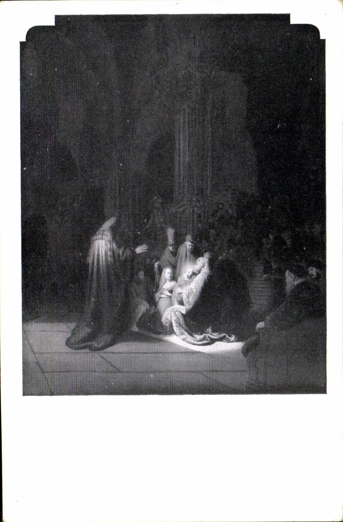 CPA Museum Mauritshuis's Gravenhage Rembrandt Simeon in den Tempel 