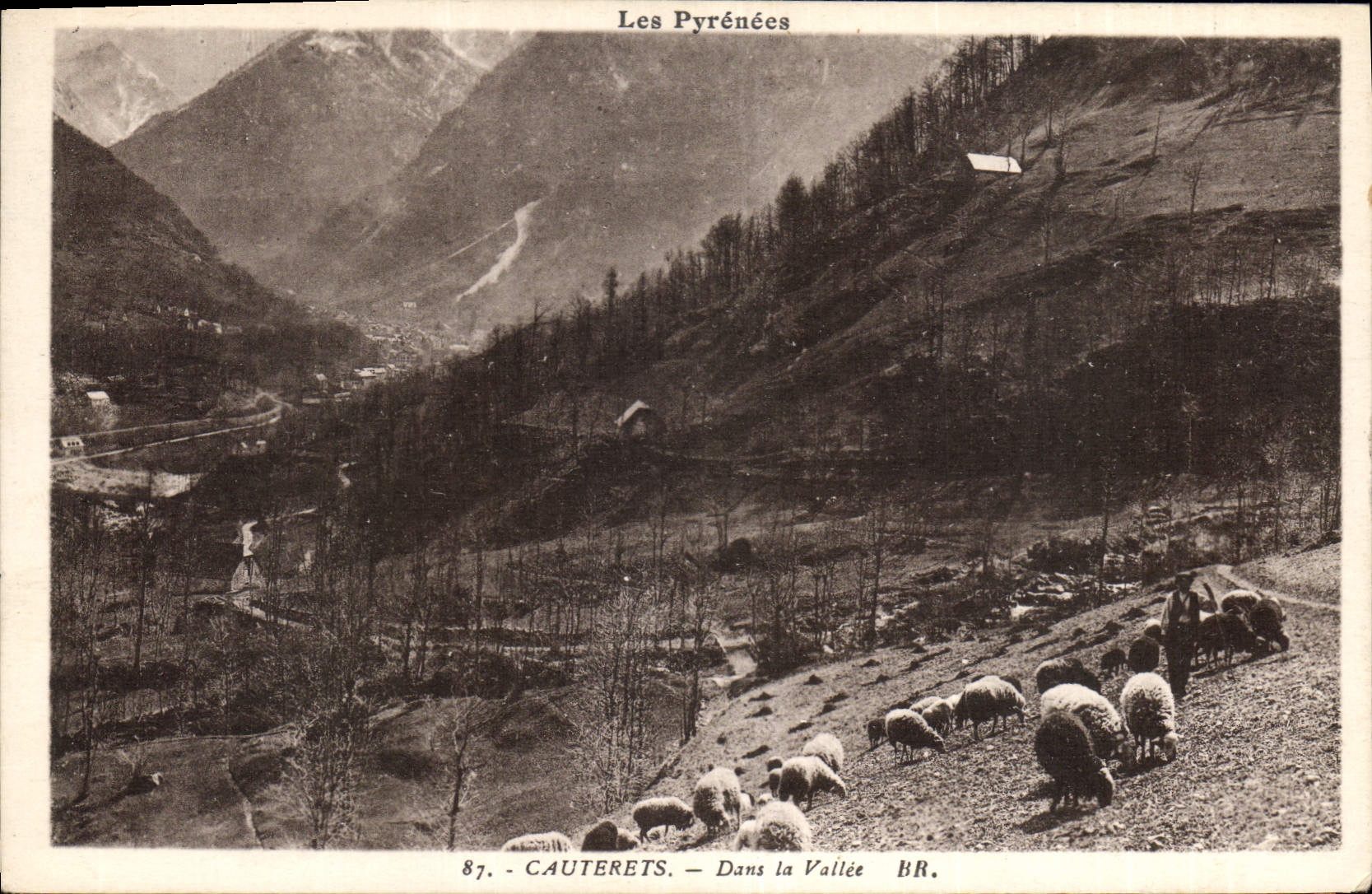 CPA Cauterets Dans la Vallee 