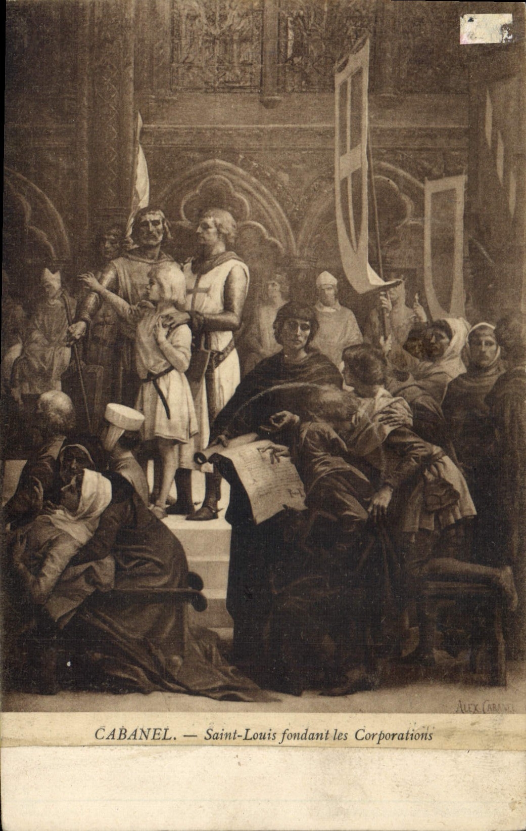 CPA Cabanel Saint Louis fondant les Corporations 
